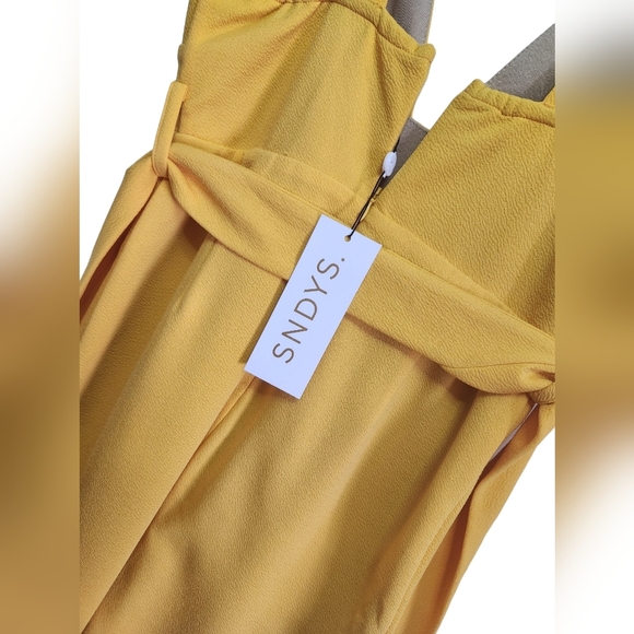 NWT SNDYS Sundays The Label Tasha Midi Mango Dress Size L - Picture 8 of 14